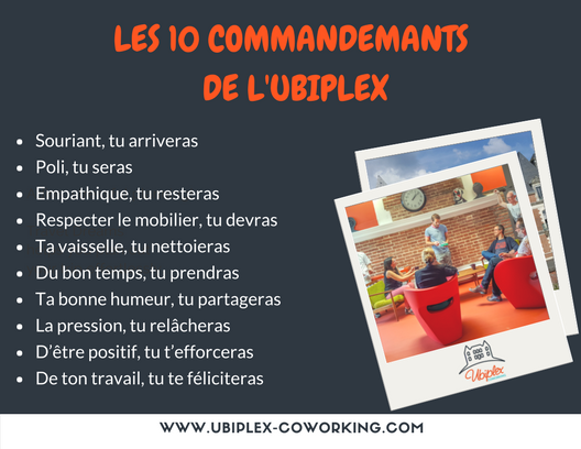 les 10 commandements de l'ubiplex